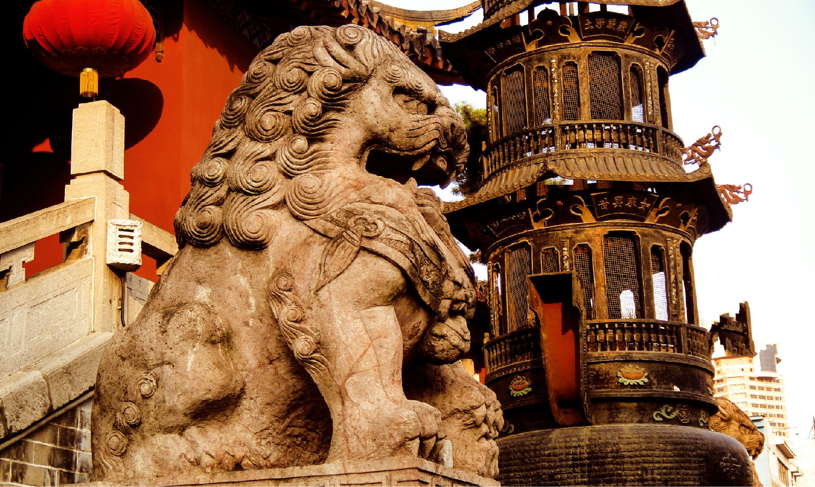 安徽人气旺盛的一座寺庙,是全国重点寺院,是古庐阳八景之一