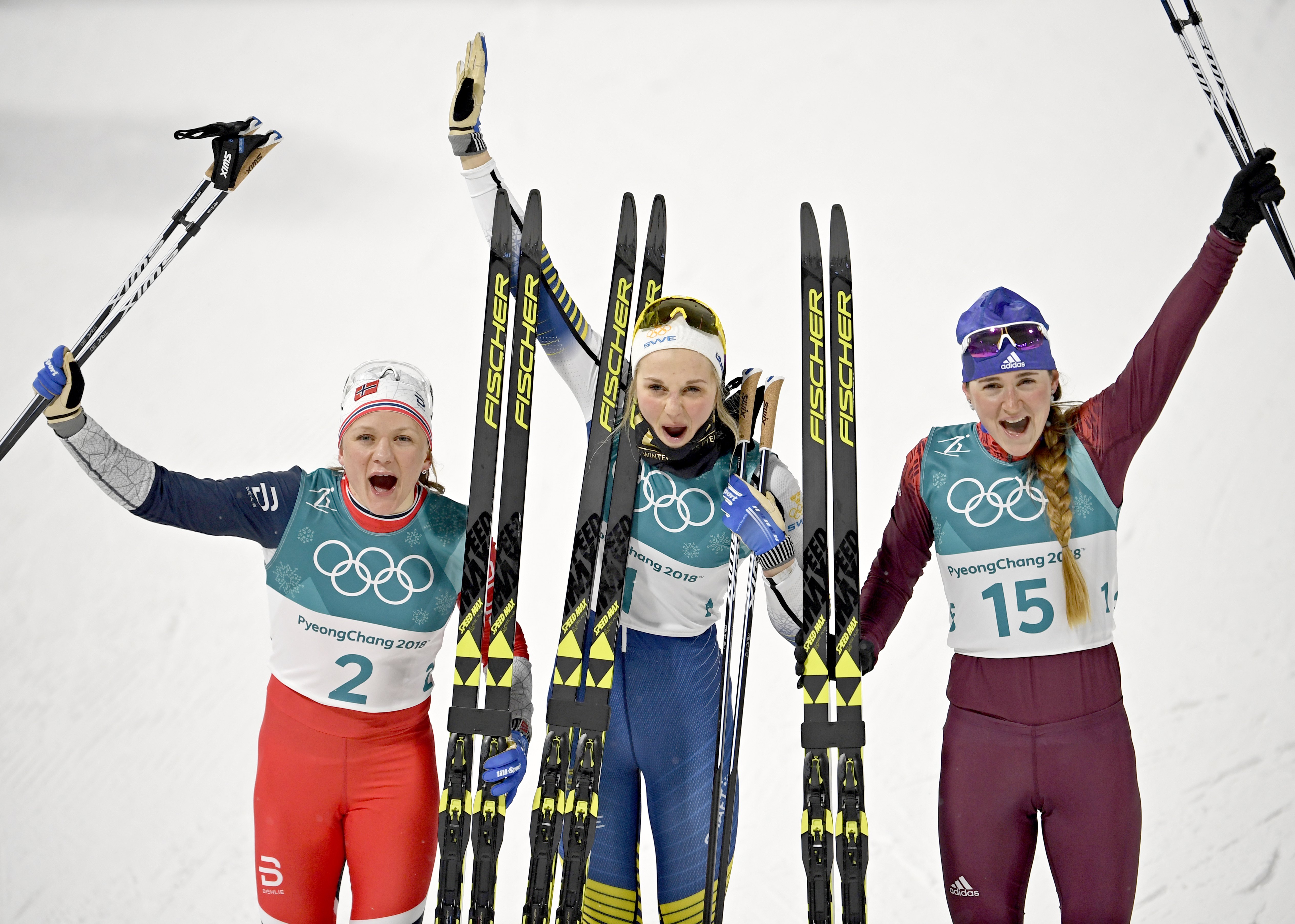 [2(外代二线)平昌冬奥会—越野滑雪女子古典式短距离竞速赛:瑞典