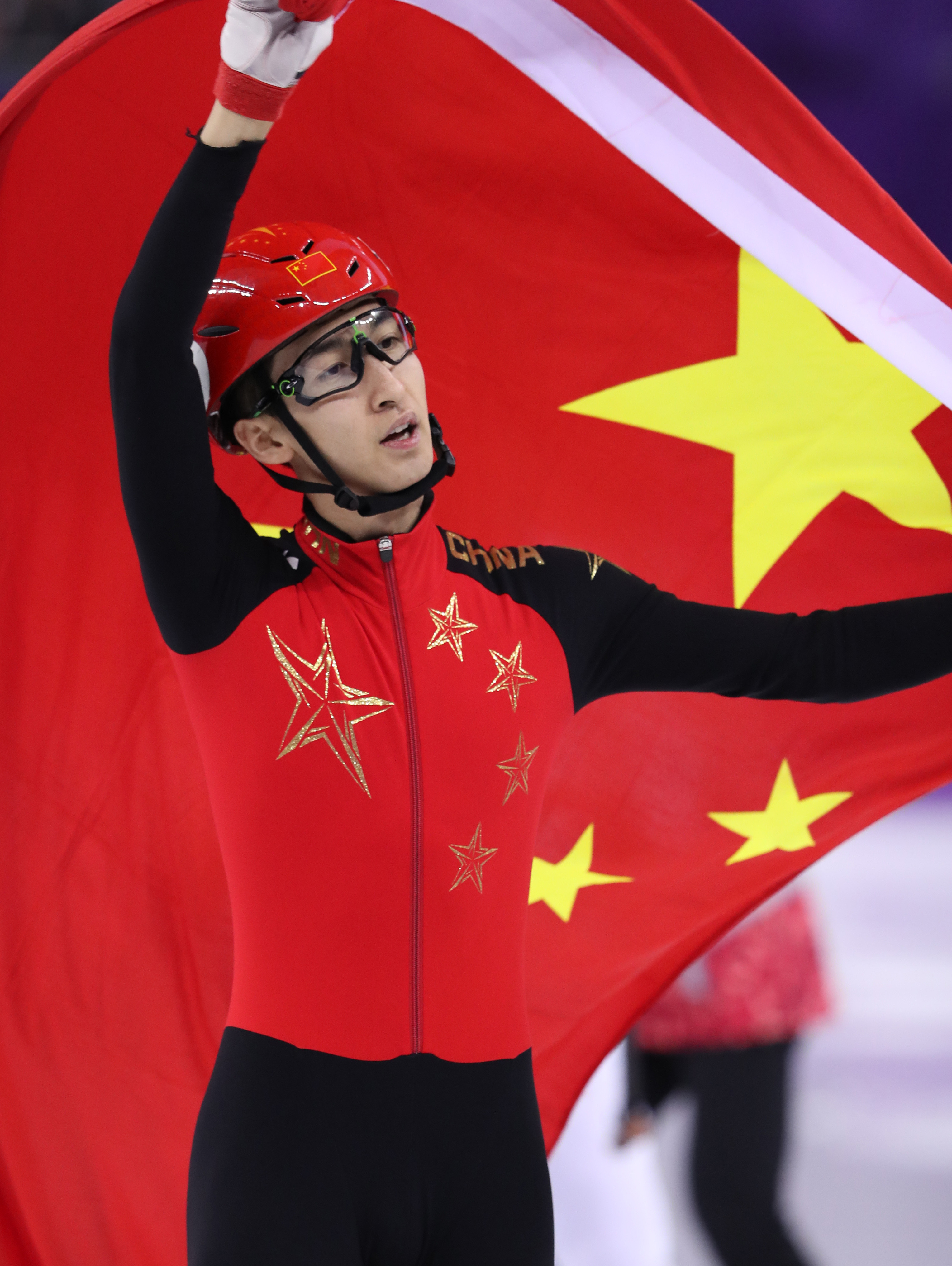 (冬奥会(24)短道速滑—男子500米:武大靖破世界纪录夺冠