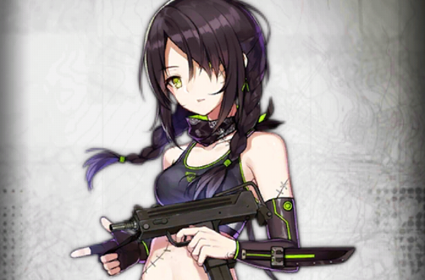 少女前线:三个堪比四星的蓝皮冲锋枪 新手的开荒利器
