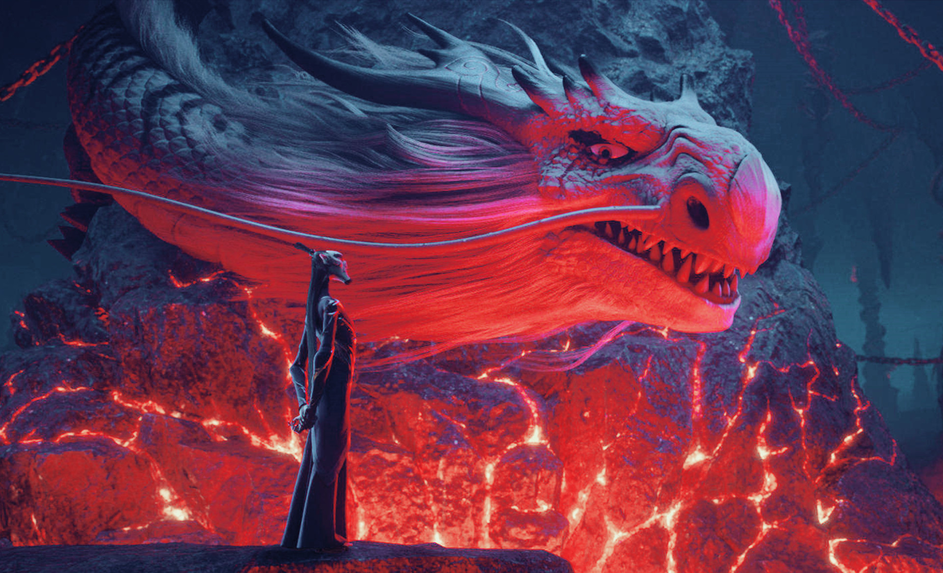 导演承认龙王盘的柱子就是定海神针,拍哪吒是因为大圣拍过了!