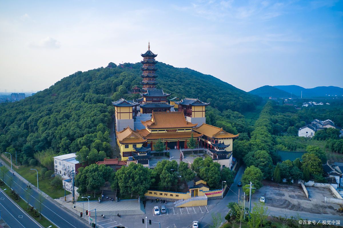 无锡安镇吼山公园七云禅寺