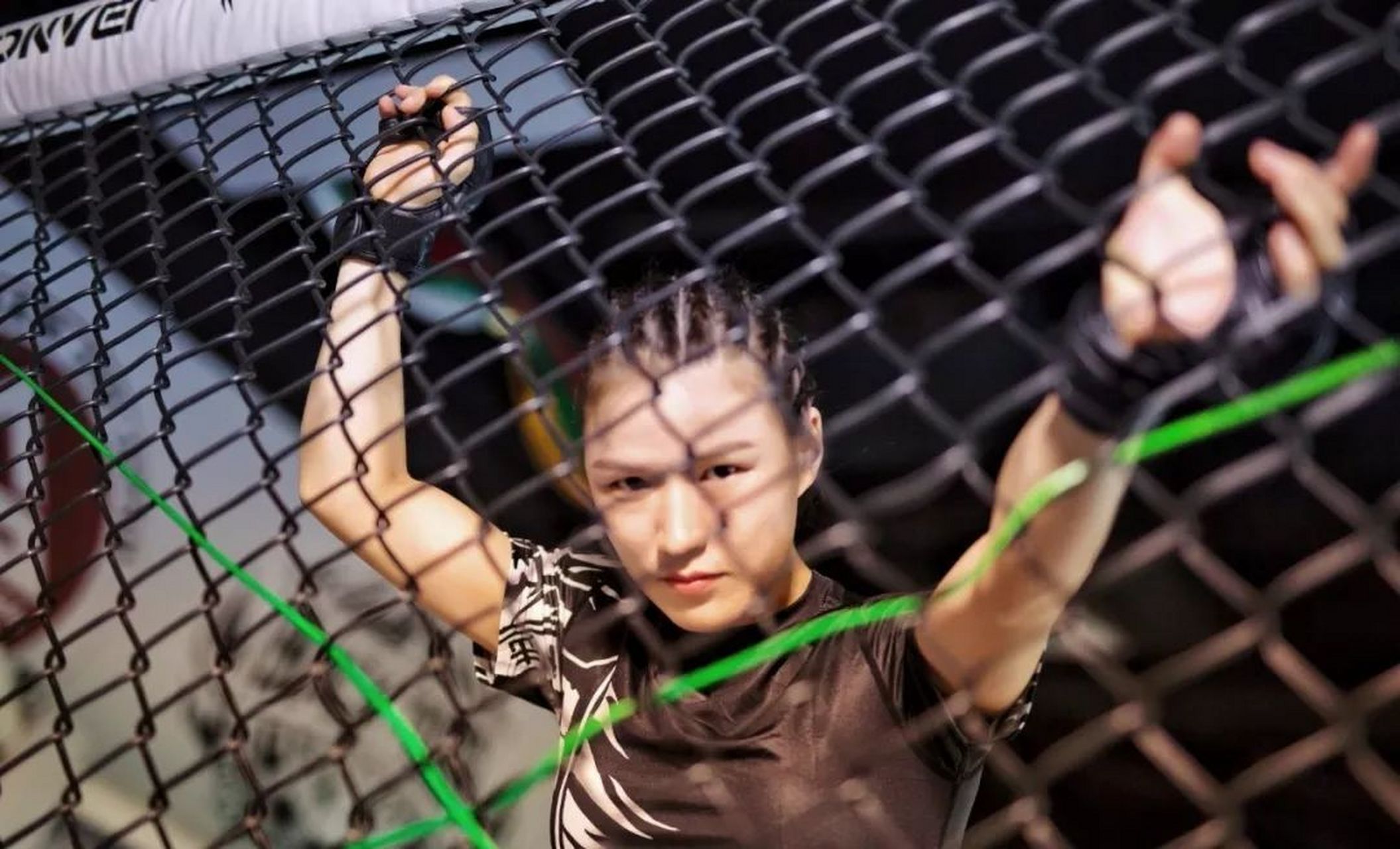 体坛星偶像#张伟丽是中国女子第一个成功进军ufc的拳手,技术精湛