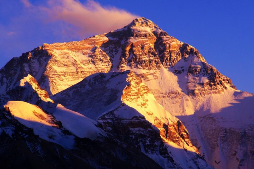 震撼的珠穆朗玛峰美图,伟大的神山,好想去看看