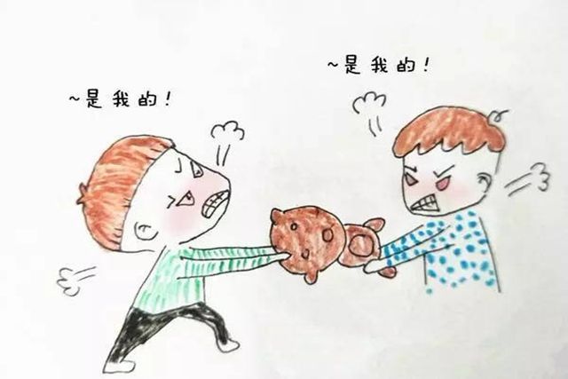 孩子喜欢抢别人的玩具玩,还打人,别不当回事,这样教育轻松化解