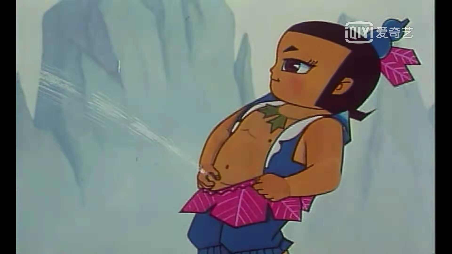 葫芦娃中出现的少儿不宜画面,黄娃的行为,妈妈见一次骂一次