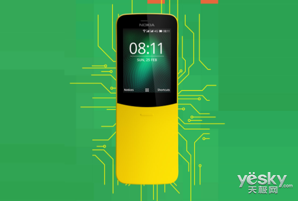 诺基亚8810复刻版上线京东:17天超长待机,售价499元