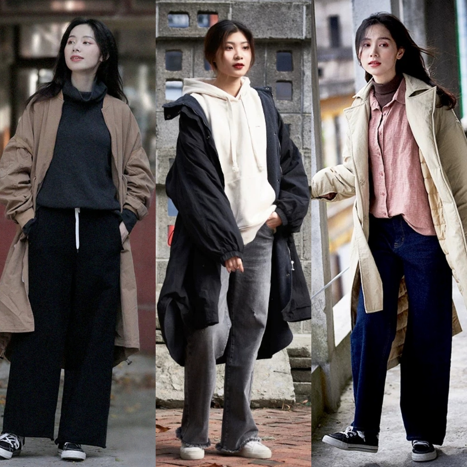 秋冬休闲文艺风穿搭,温雅气质透着不张扬的美,舒适又自在