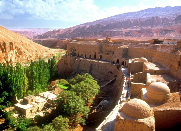 东千佛洞为敦煌石窟群之一