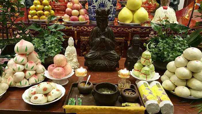 佛教十供养的实物图图片