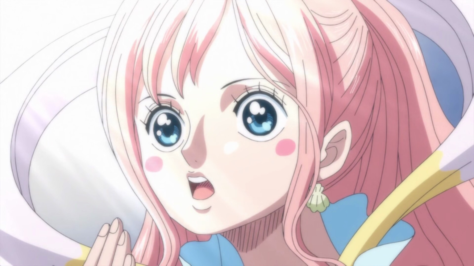 海贼王:卡普的一句话,证实白星公主的美貌凌驾于女帝汉库克之上