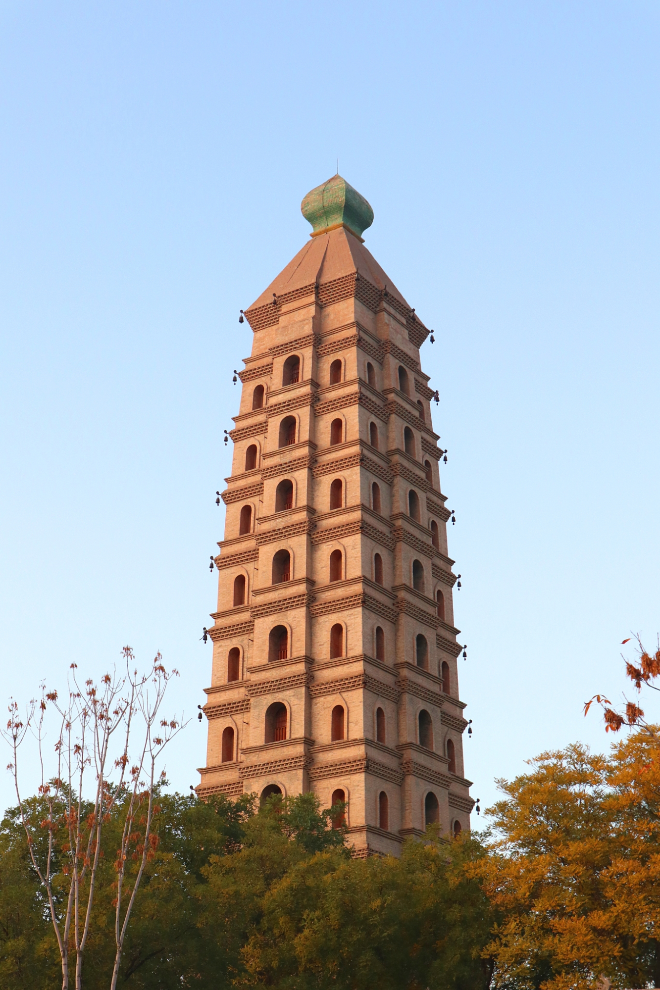 银川海宝公园,不是"淘宝公园",1500年北塔大不同