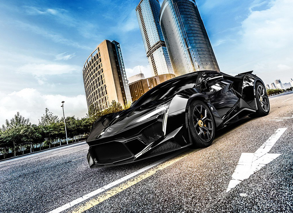 中东自产的超跑巨兽,w motors 芬尼尔supersport 2016款 concept