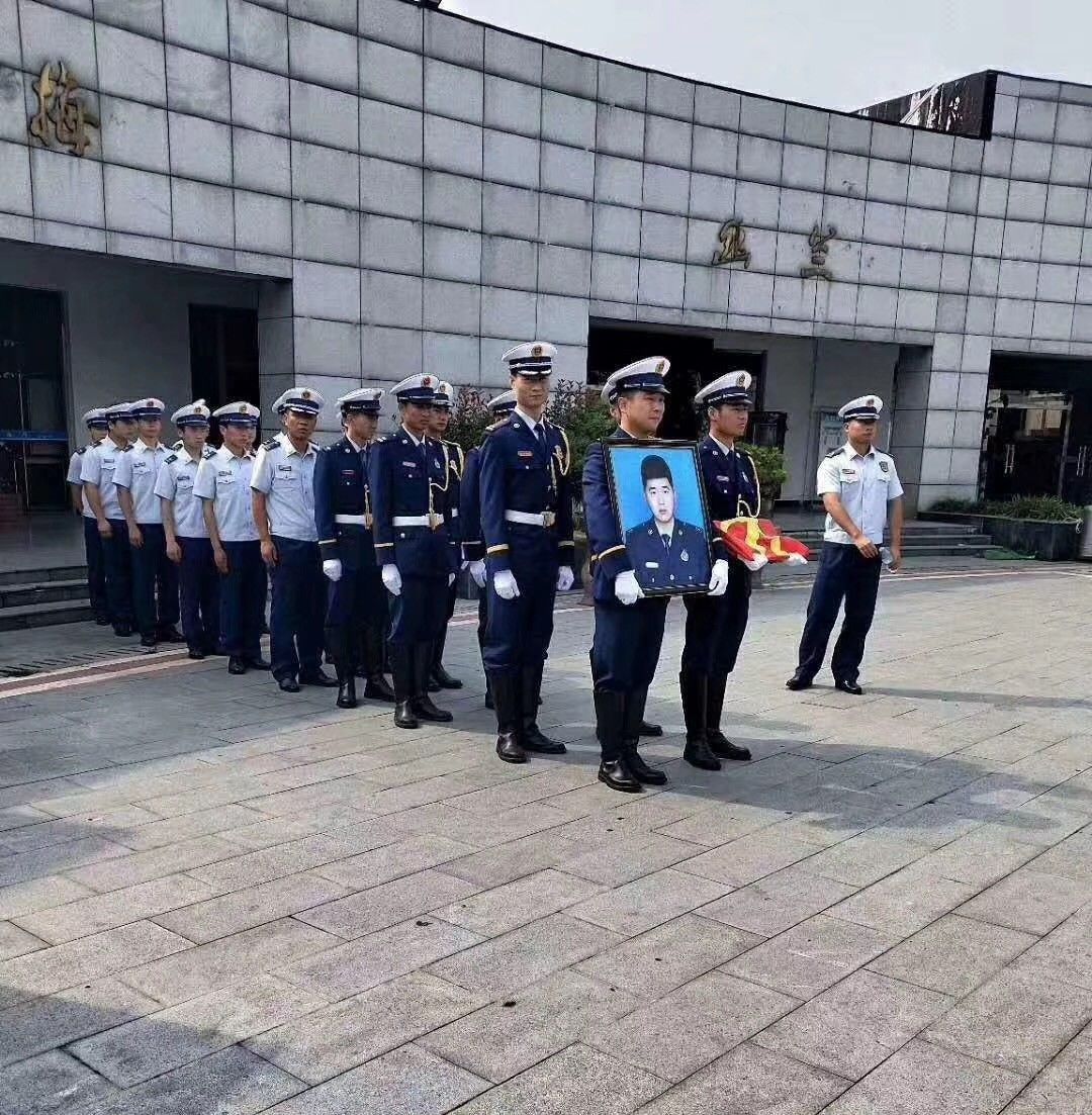 泪送烈士孙雷宇,一路走好!
