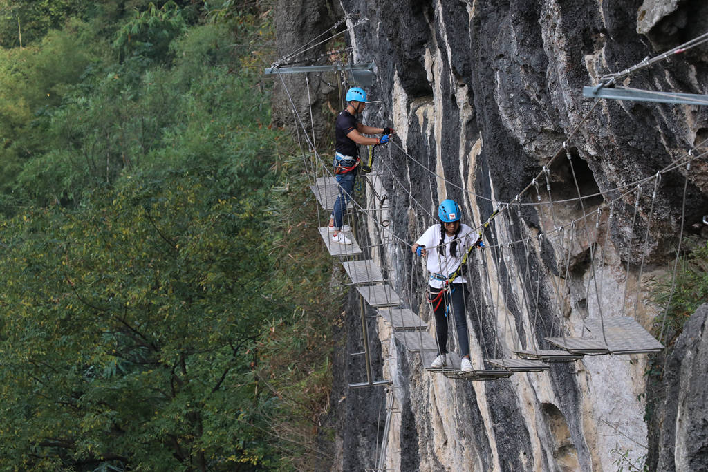 阳朔 ▏飞拉达攀岩体验感受