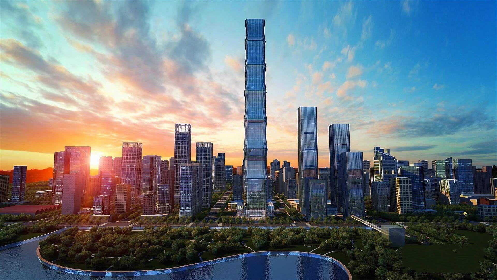 合肥摩天大楼2021图片