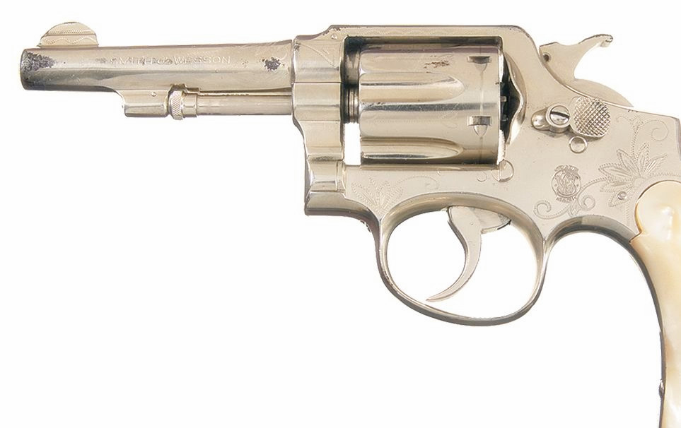 香港警匪片出镜率最高的手枪,点三八左轮手枪