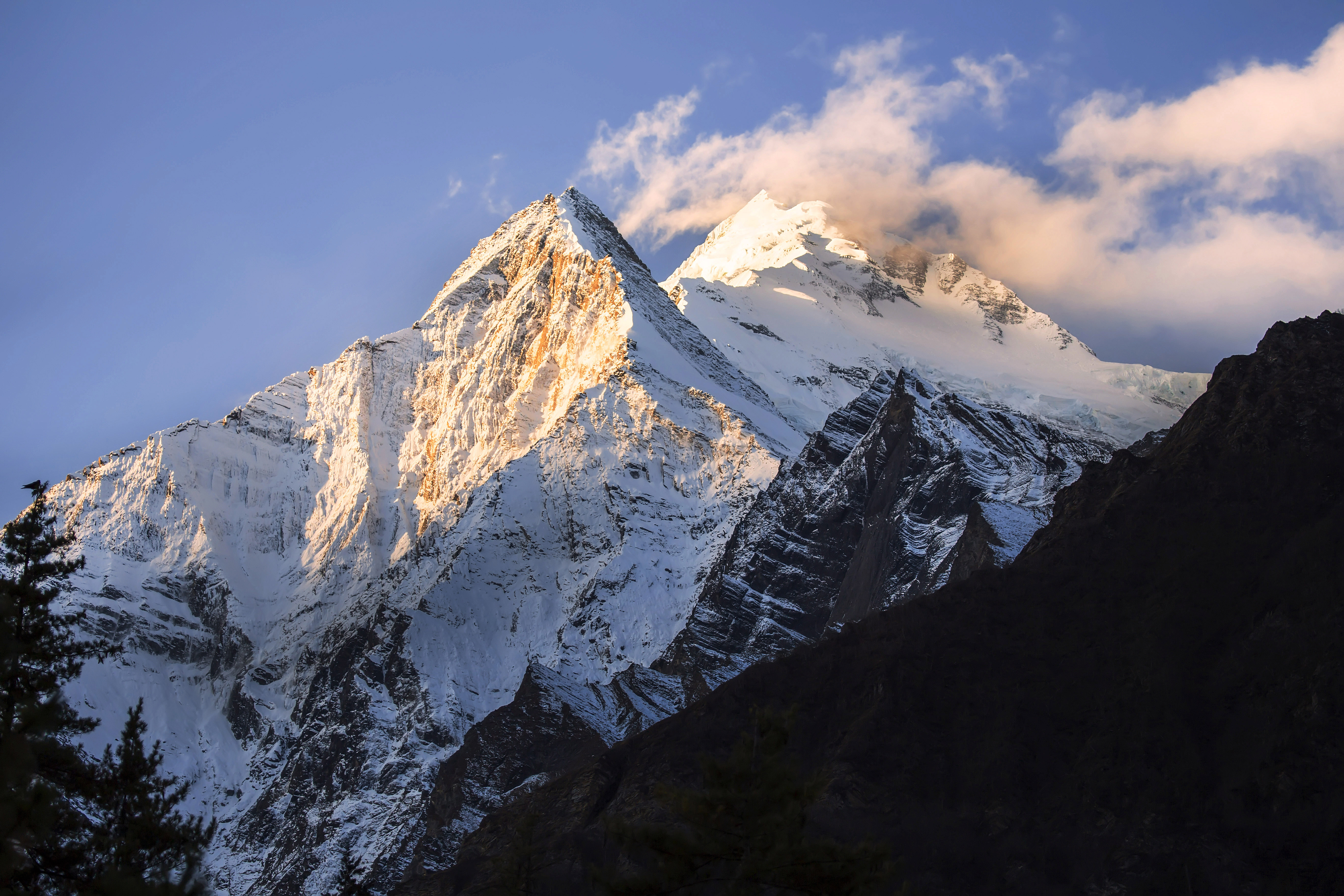 2018尼泊尔act大环线徒步第六天 皮桑至马南