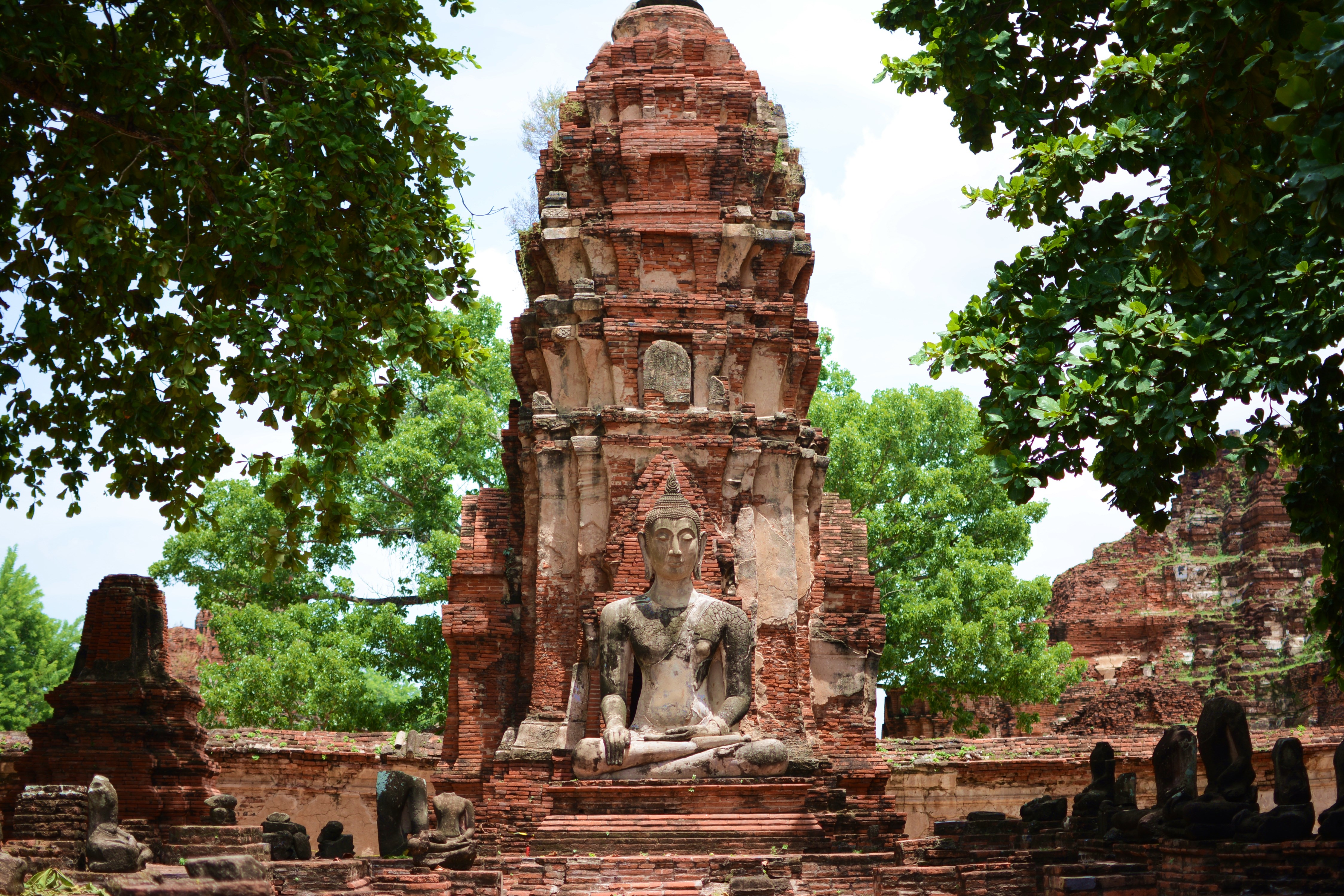 曼谷|实现了短暂的火车旅行——大城府(ayutthaya)