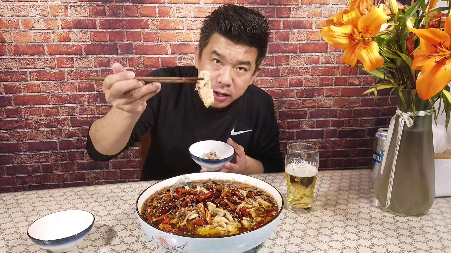 蛋蛋做了道水煮鱼,麻辣鲜香,辣而不燥,麻而不苦,麻上头辣过瘾