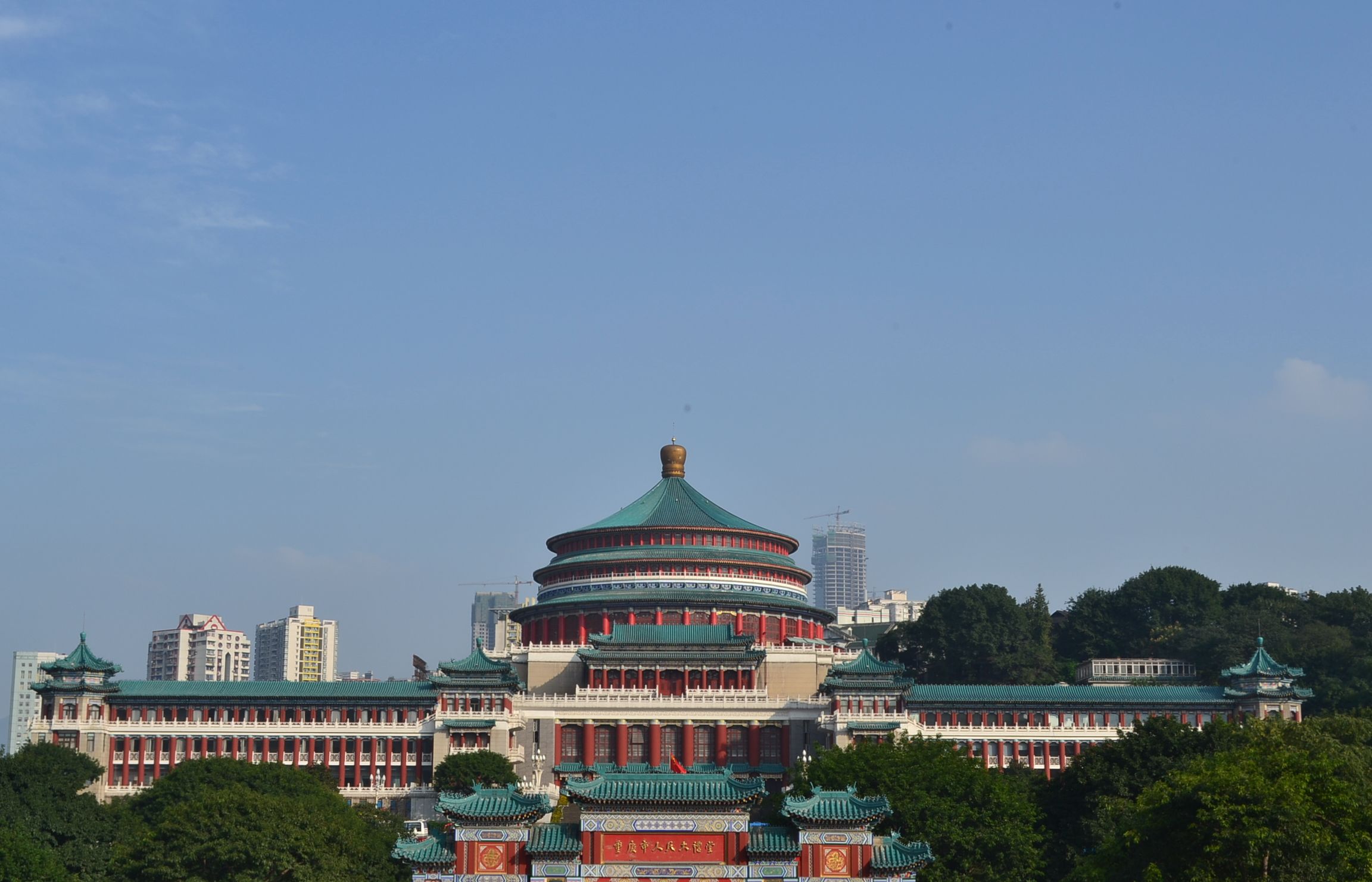 人民大礼堂,重庆市最美的建筑