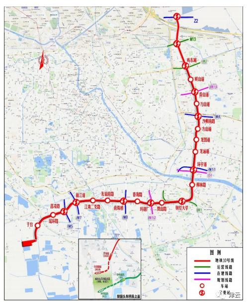 天津地铁m11线路图2期图片