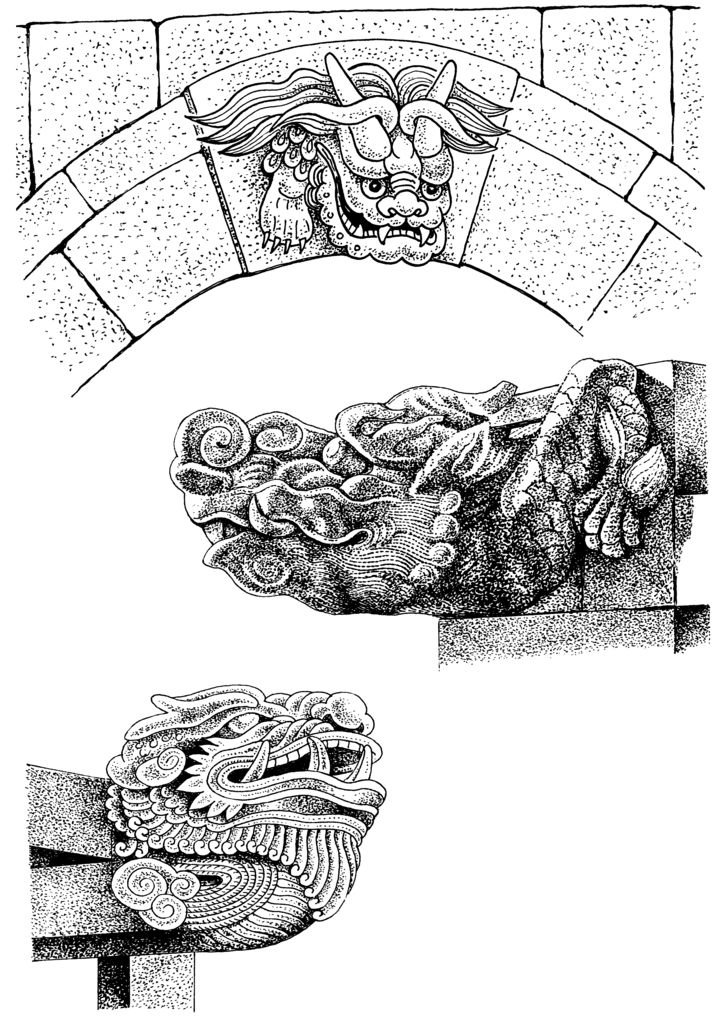 蚣蝮也称避水兽