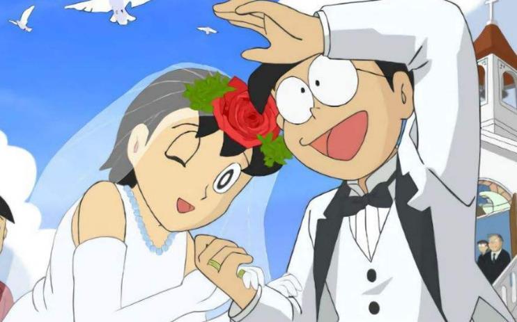 《哆啦a梦》大雄如果没跟静香结婚,出木衫或许是最好的选择?
