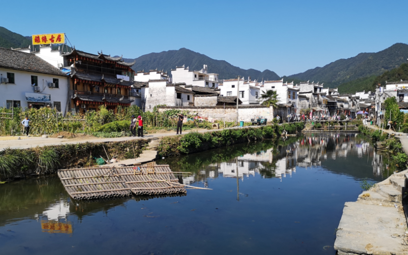 旅游:江西婺源沱川理坑村,位于江西与安徽交界处的大山深处