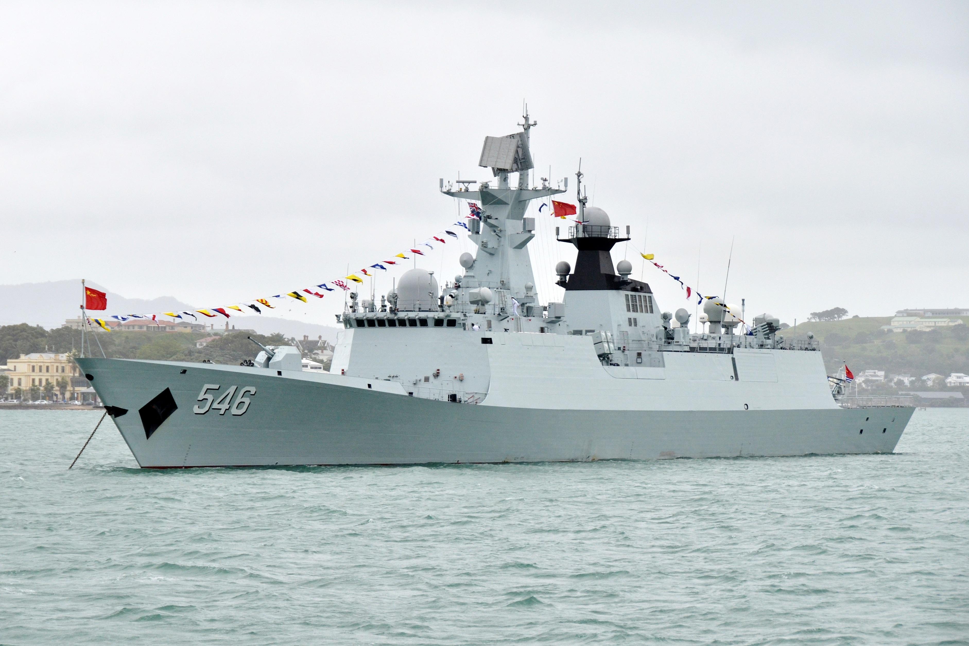 下饺子太多5开头不够用了,新春佳节海军6字头护卫舰震撼曝光