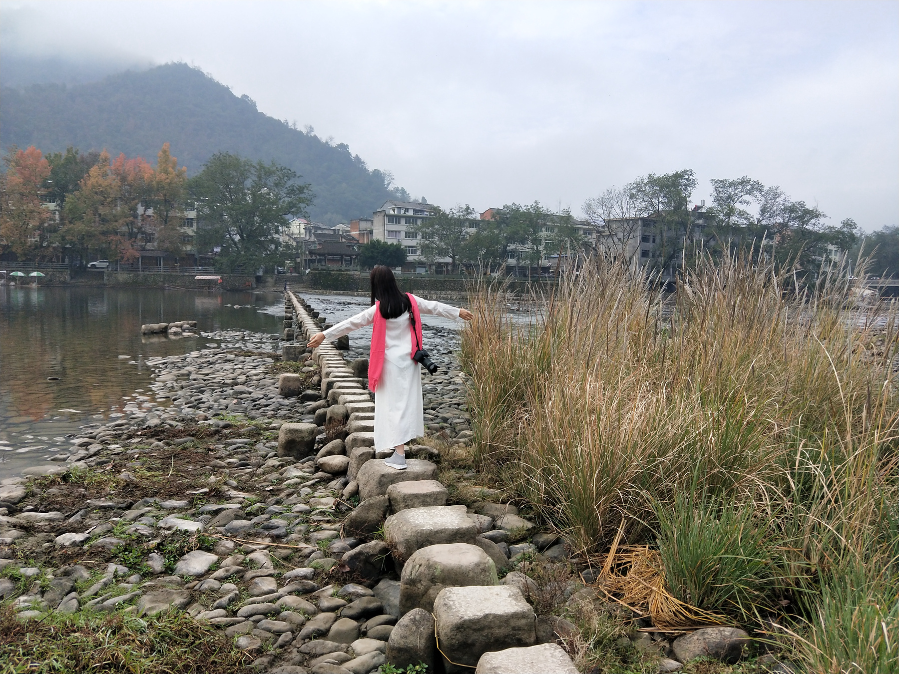 美丽乡村:永嘉楠溪江最长的丁步在东皋村