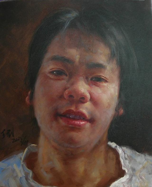 李剑超写实美女油画作品欣赏