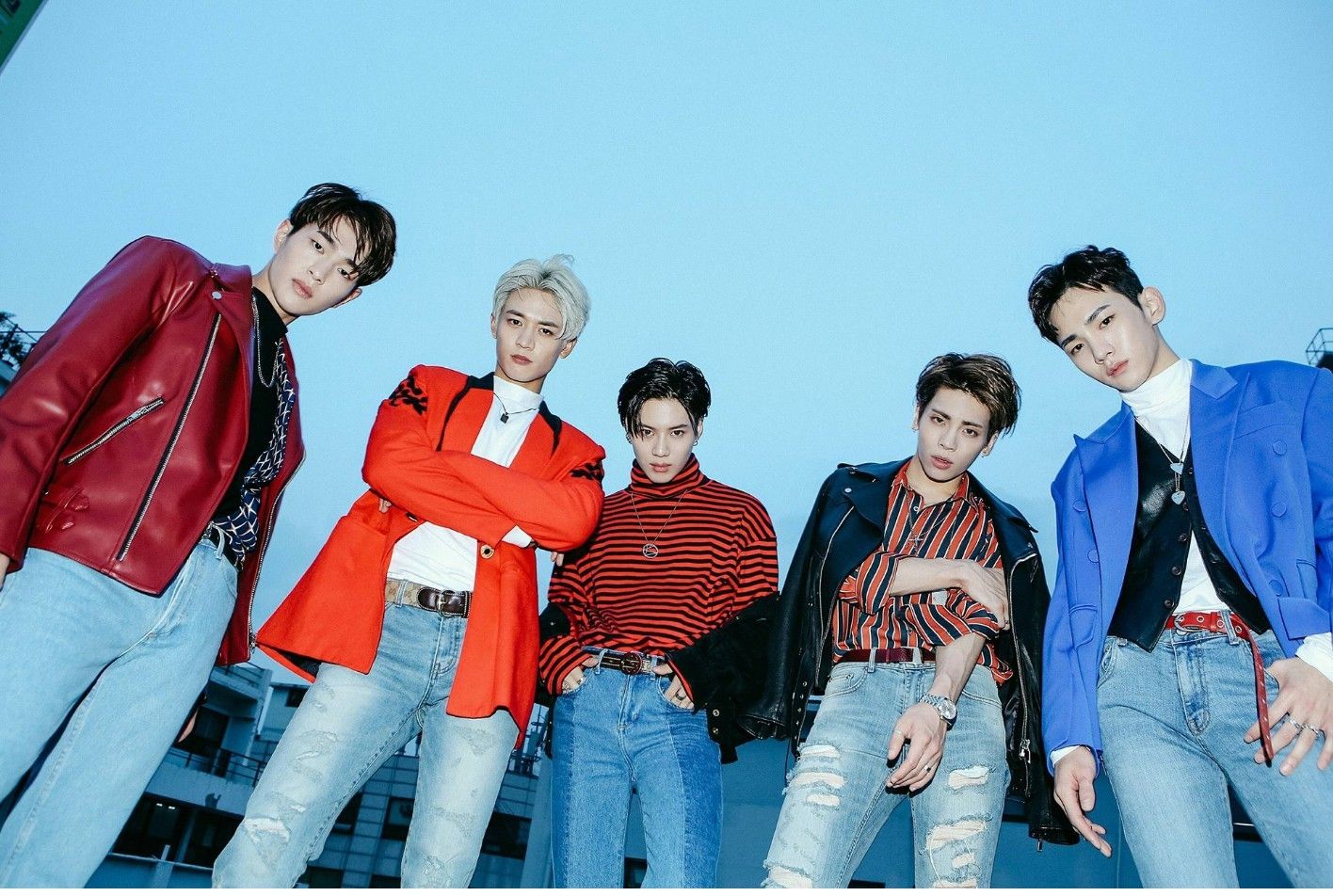 got7 新声代完颜团,几个人人颜都超级高,个人觉得这里面的外国人的颜