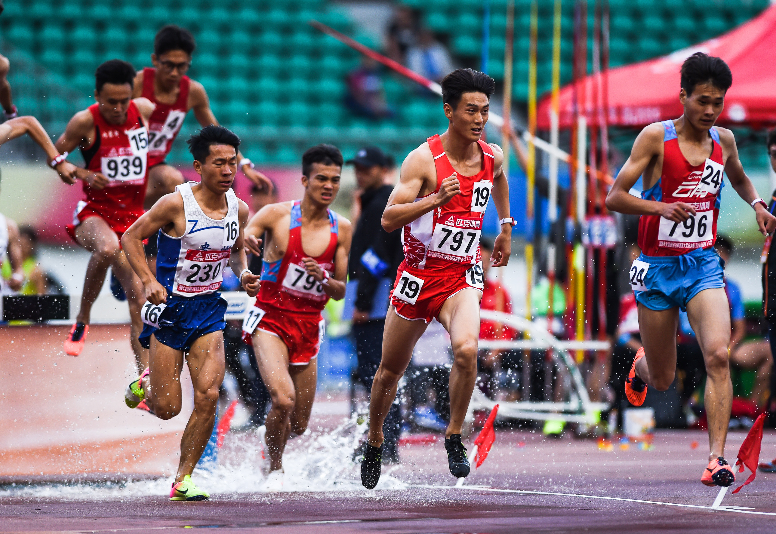 田径——2018全国田径冠军赛:男子3000米障碍赛况(4)