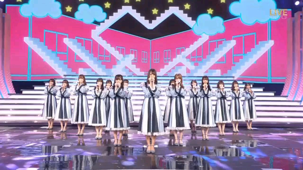 [图]2020初登红白的日向坂46演唱《心跳》每一个都卡哇伊呢!