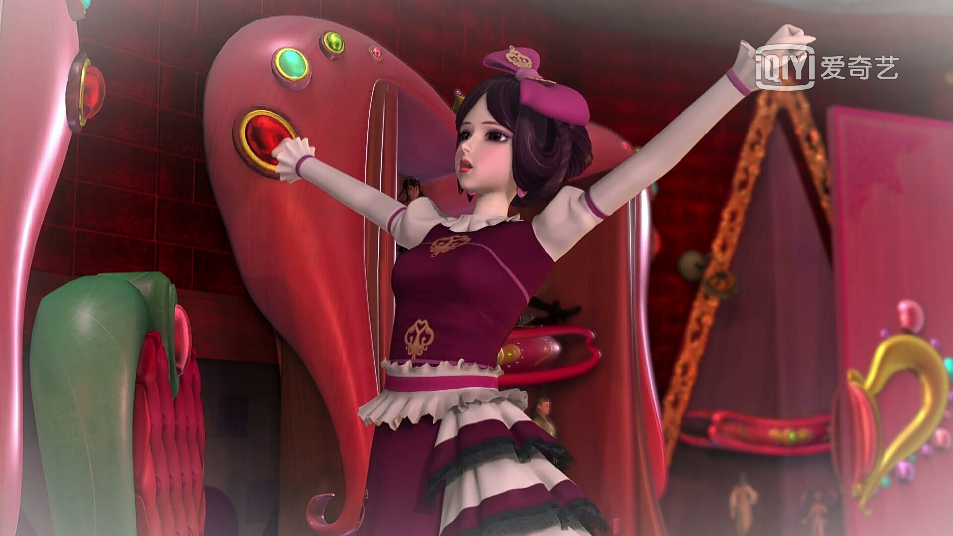 叶罗丽中的"伸懒腰"姿势,庞尊犯困了,王默总是睡不醒!