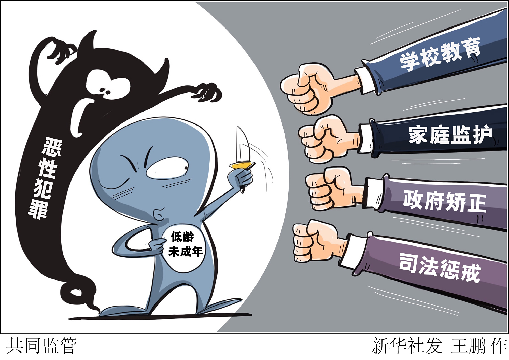 (图表·漫画)「新华视点」共同监管
