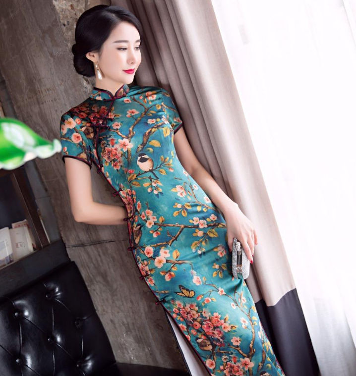 改良版旗袍穿出新花样,王子文教你小个子女生怎么穿