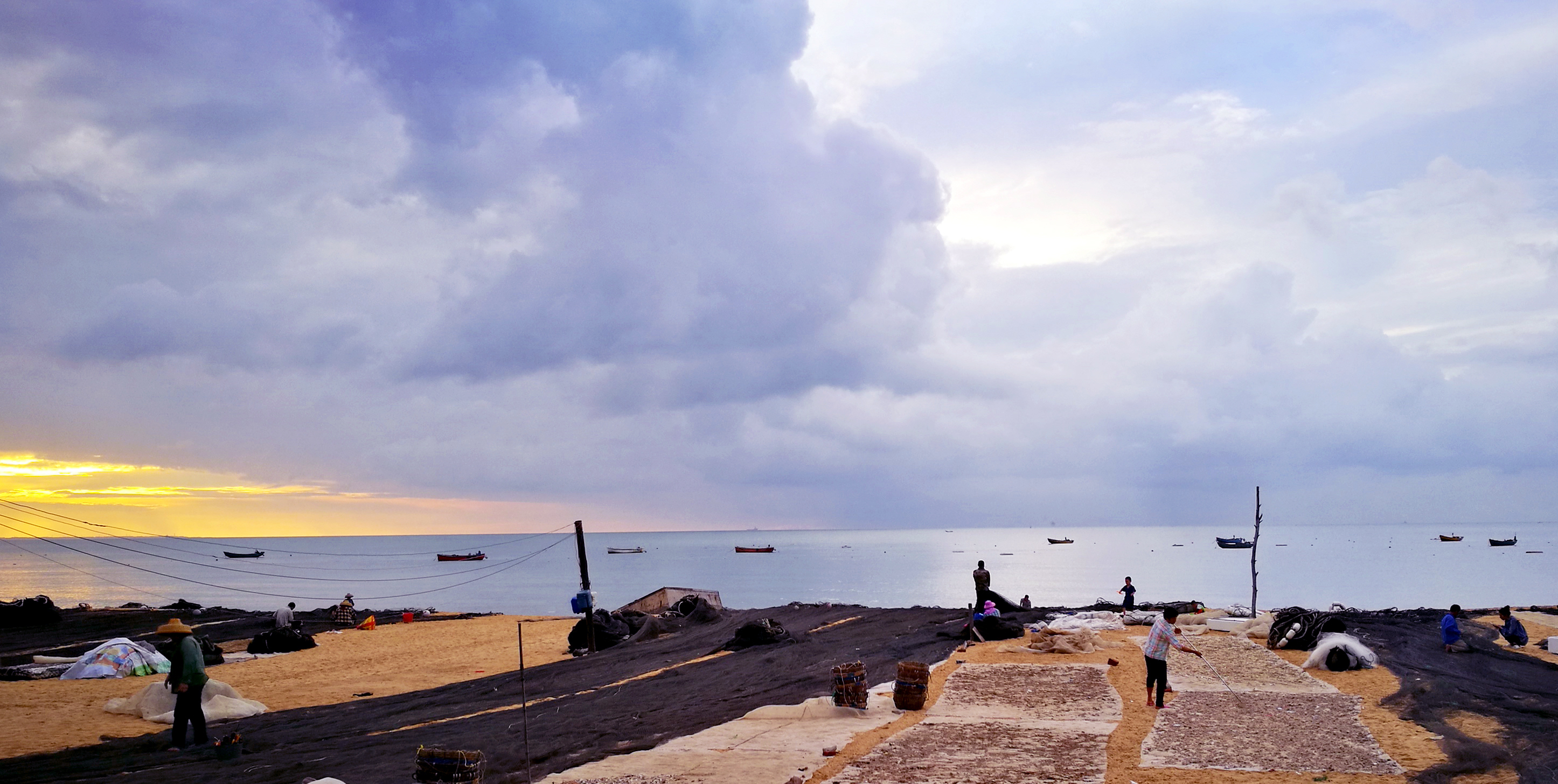 海南海口最美渔村