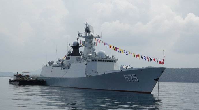 岳阳舰奔赴东南亚,引多国注意,日本:大国实力还是强