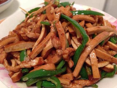 肉丝豆干