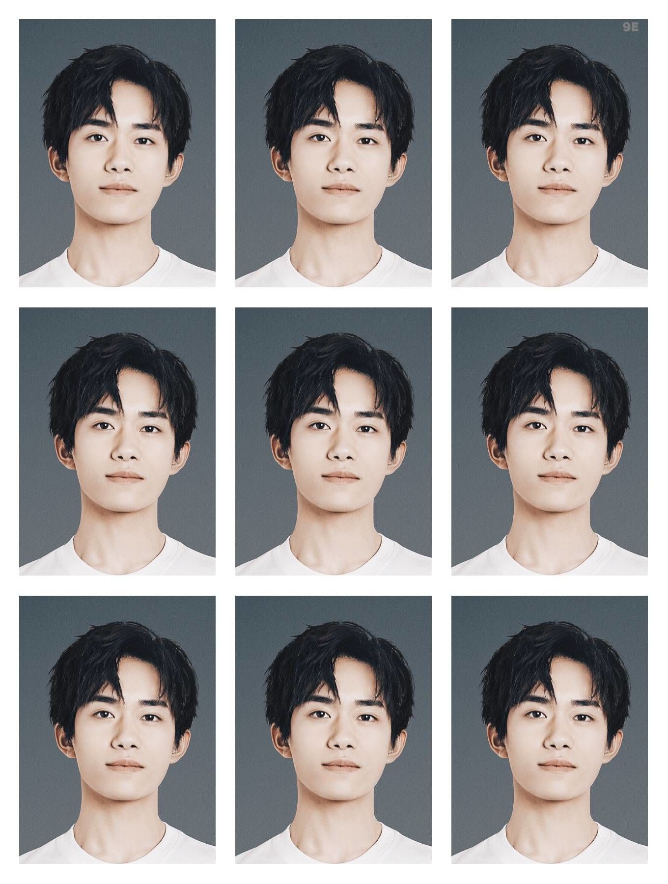 易烊千玺多款证件照来袭 打开帅气青葱校草视角