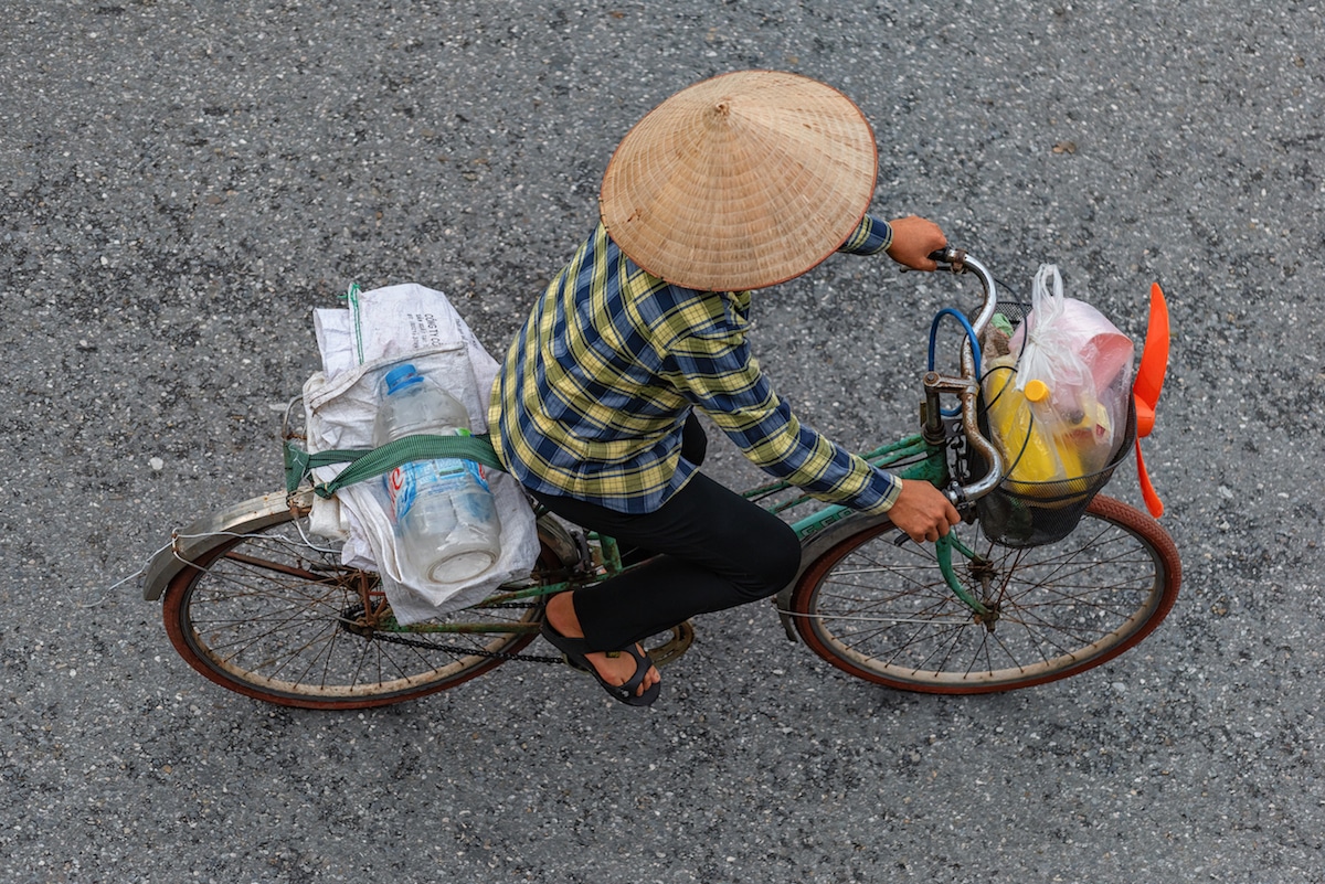 河内街头小贩,巴西摄影师的越南印象