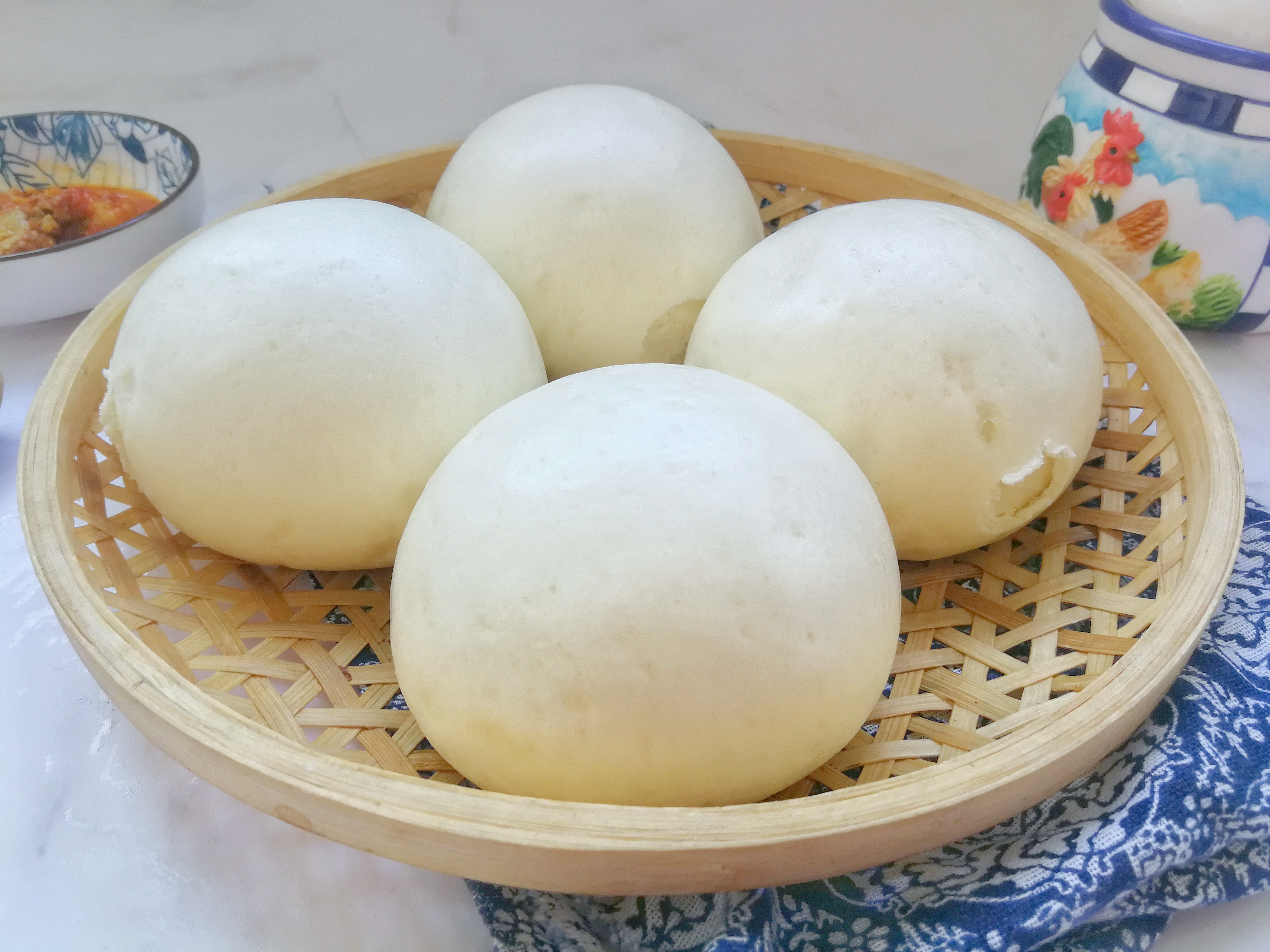 教你做戗面大馒头,宣软劲道有层次,越嚼越香,超详细做法分享