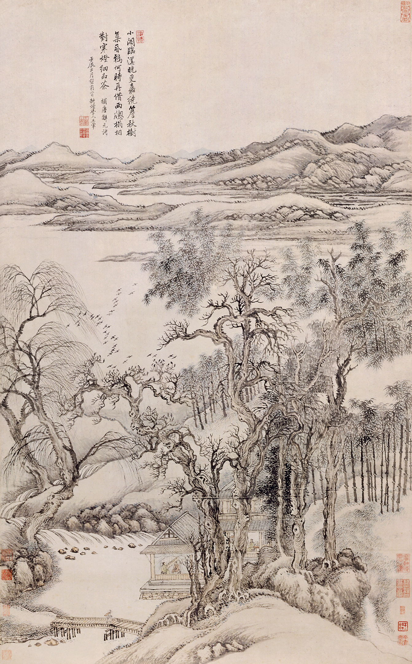 博物精品:故宫博物院藏王翚山水画赏析