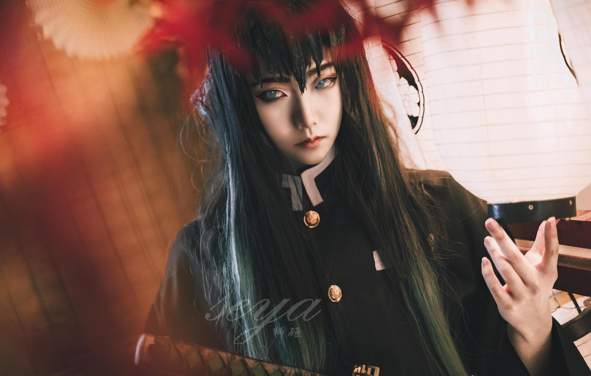 「鬼灭之刃」时透无一郎cos,太酷了吧