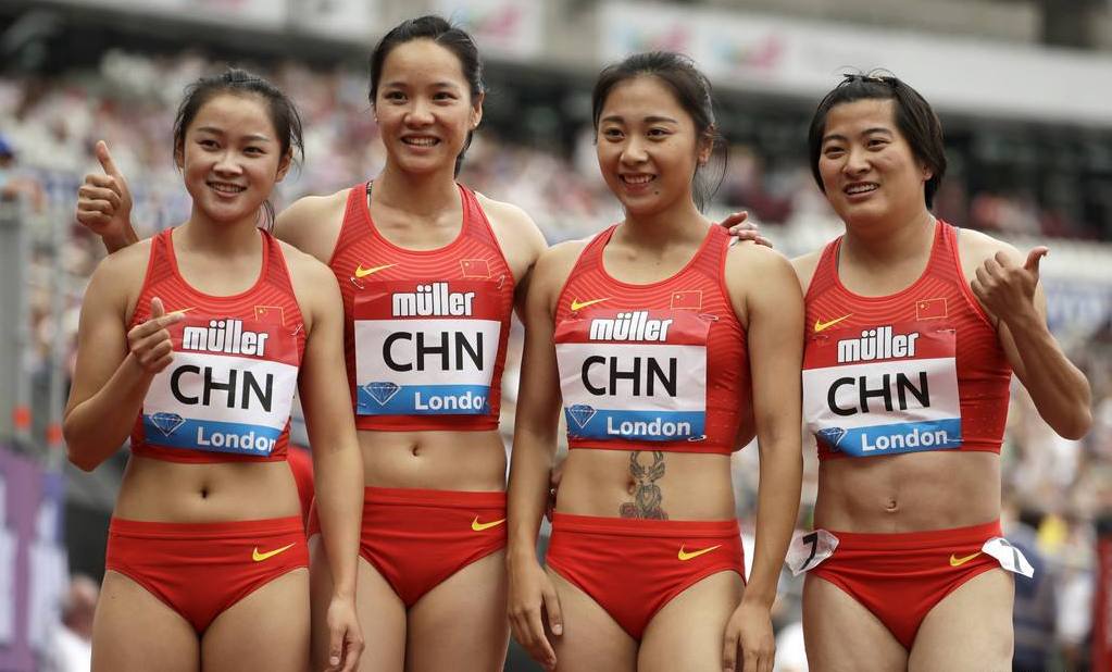 短跑女神葛曼棋,小腹"纹身"很精致,网友:赶紧洗掉