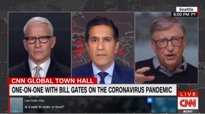 『推荐』“新冠疫情是一个噩梦般的场景”，比尔·盖茨喊话全美学习中国