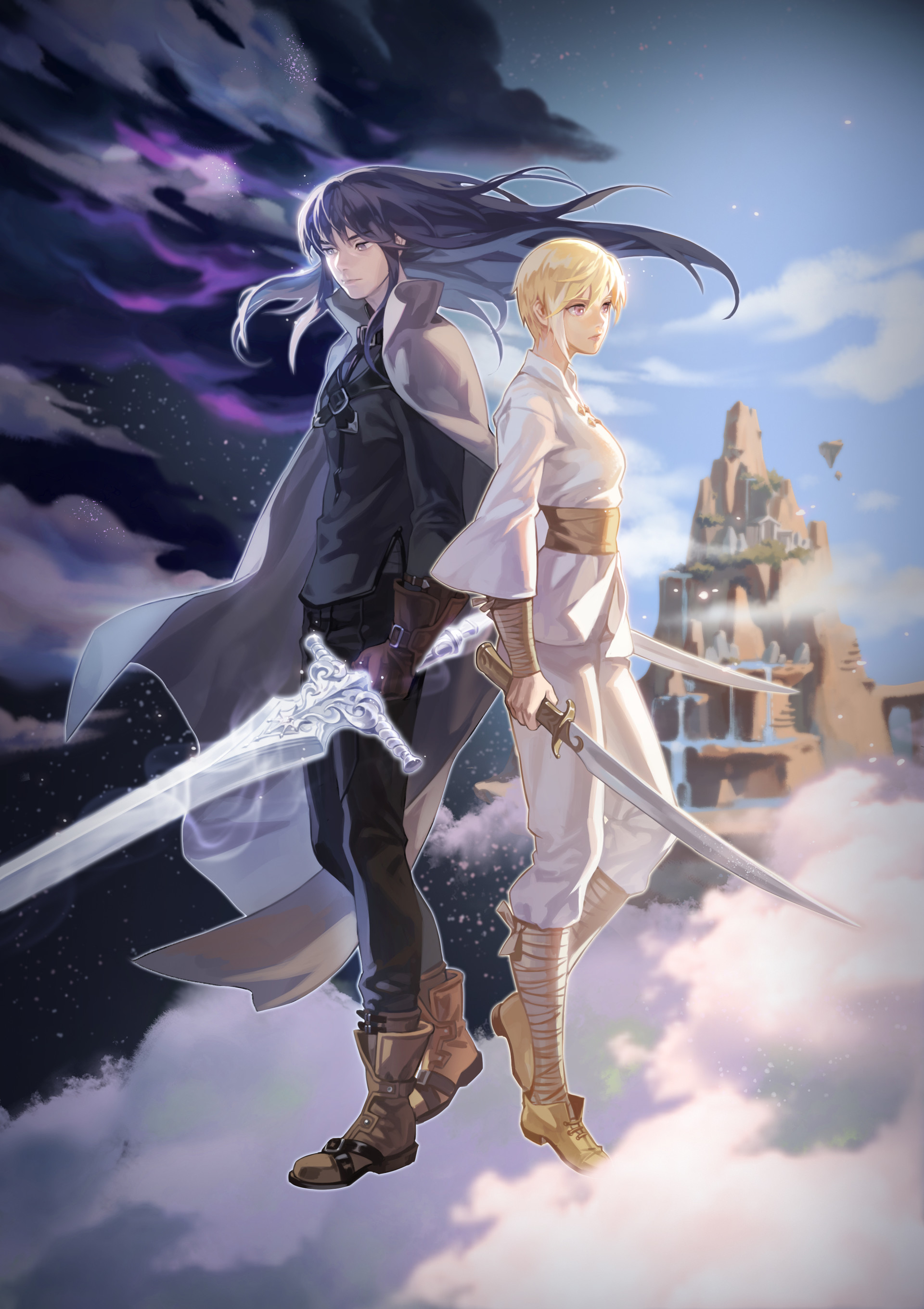 韩国插画师一组画风相当不错的人物插画作品!风格多变造型美型!