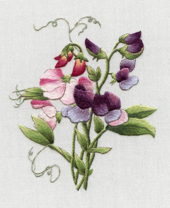 手工刺绣:各种针法的刺绣,很漂亮,平面绣,立体绣,十字绣都有